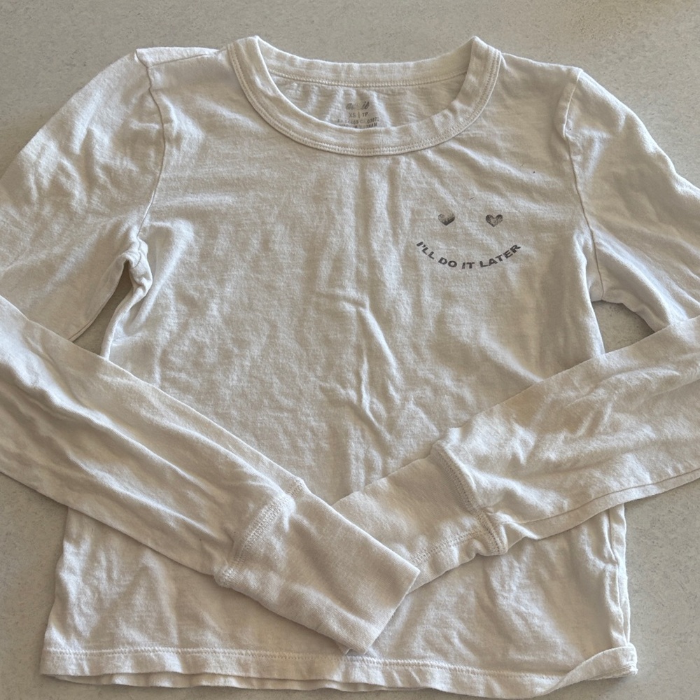 Aerie White Long Sleeve